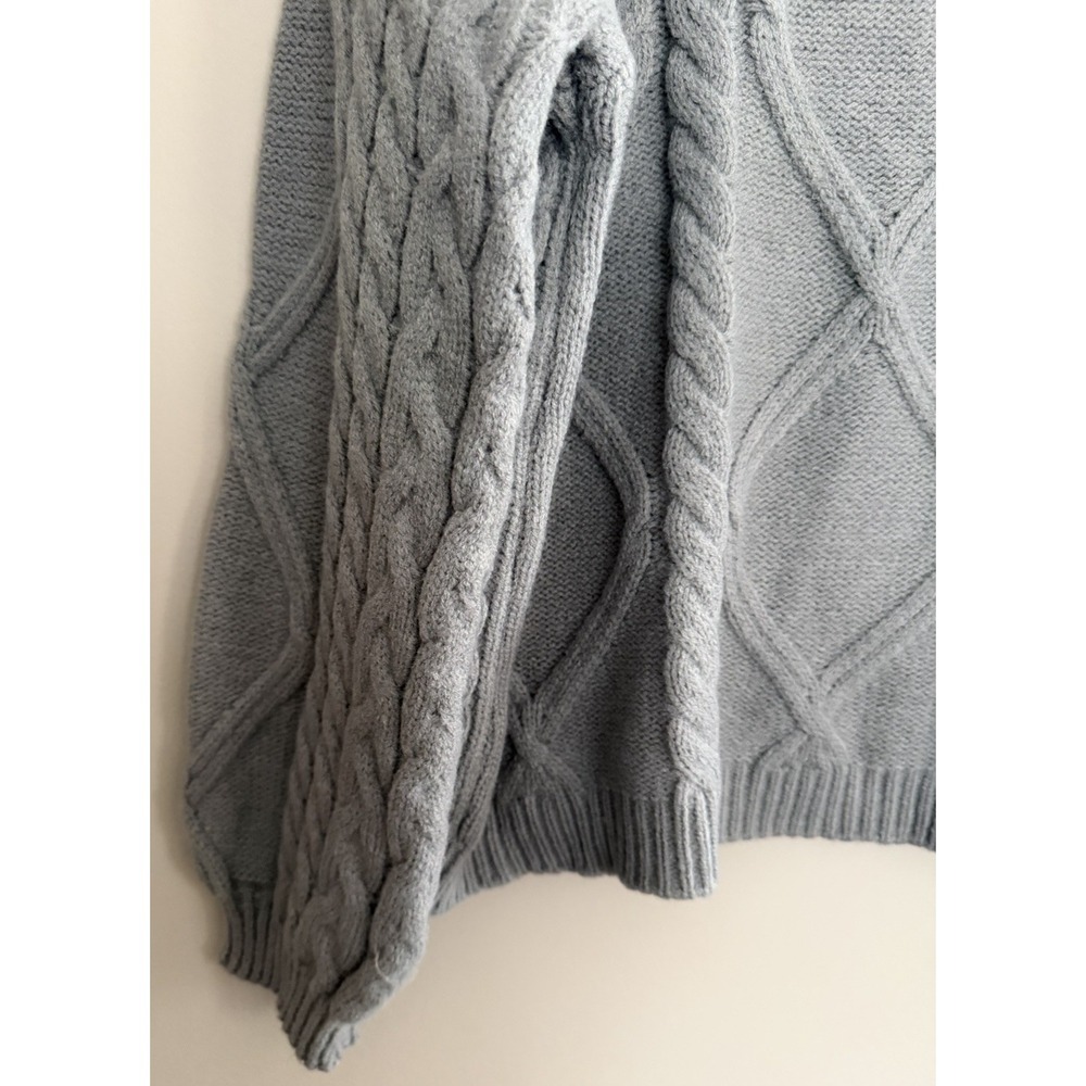 Taylor Swift The Tortured Poets Department Gray Button Down Cardigan Size M/L - Picture 9 of 13